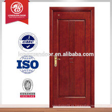 Diseño caliente de la puerta de madera de las ventas, colores de la pintura puertas de madera